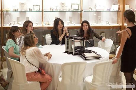 Merienda con diamantes en Tomás Colomer