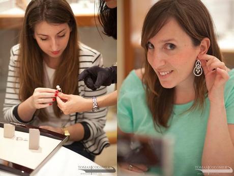 Merienda con diamantes en Tomás Colomer