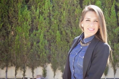 Bolso CARLINO satchel topos acharolado