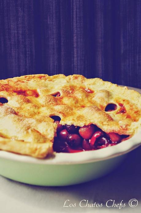 Cherry pie (tarta de cerezas)