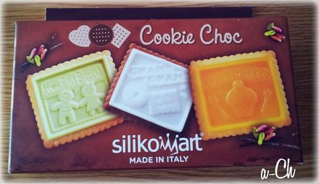 Galletas de Cacao con chocolate blanco y oreo (Silikomart) Galletas de Cacao con chocolate blanco y oreo (Silikomart)