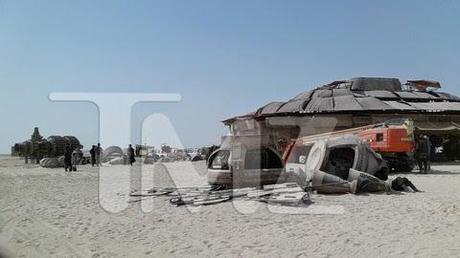 IMAGENES EXCLUSIVAS DEL RODAJE DE STAR WARS: EPISODIO VII ¡ATENCIÓN POR QUE CONTIENE SPOILERS!
