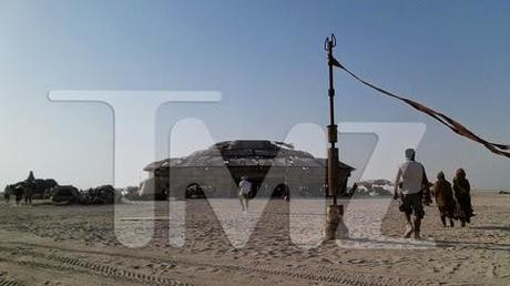 IMAGENES EXCLUSIVAS DEL RODAJE DE STAR WARS: EPISODIO VII ¡ATENCIÓN POR QUE CONTIENE SPOILERS!