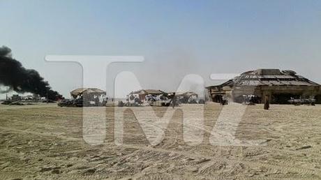 IMAGENES EXCLUSIVAS DEL RODAJE DE STAR WARS: EPISODIO VII ¡ATENCIÓN POR QUE CONTIENE SPOILERS!