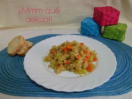 QUINOA CON VERDURAS