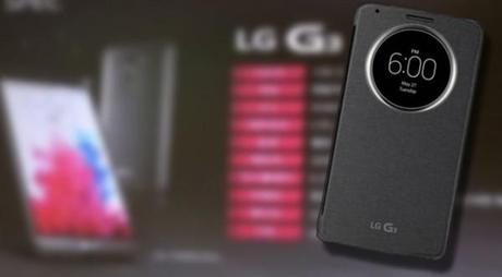 QuickCircle Case una funda para LG G3