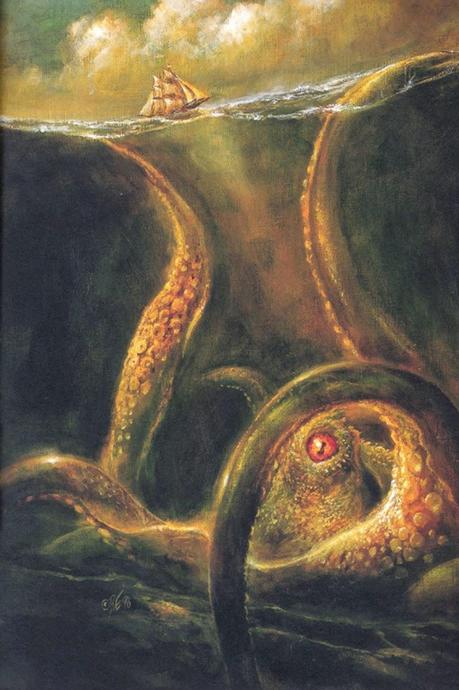 Seres mitológicos acuáticos #4 KRAKEN