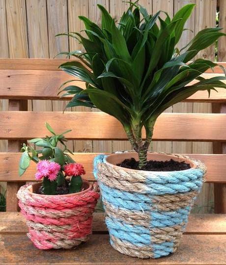 Decorando con macetas para el verano