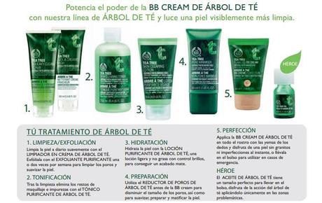 Nuevas BB Cream con Árbol de Té‏ en The Body Shop