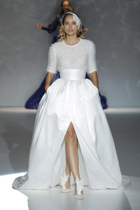 ISABEL ZAPARDIEZ EN BARCELONA BRIDAL WEEK Isabel Zapardiez en Barcelona Bridal Week