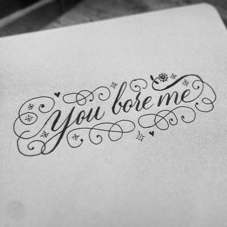 Insúltame con tipografías bonitas, por favor