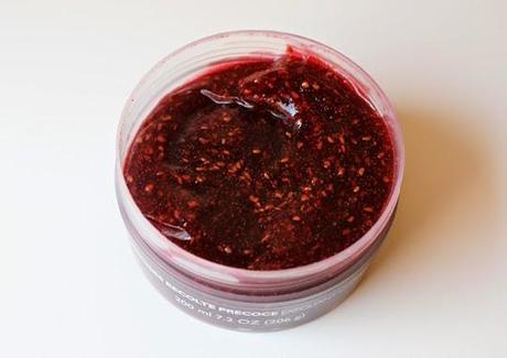 Exfoliante de frambuesa de The Body Shop