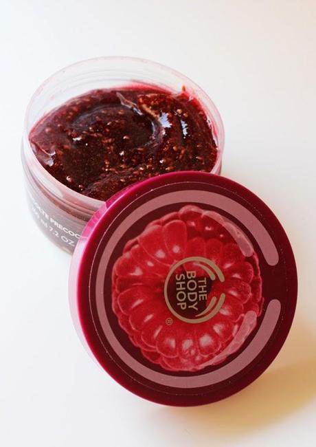 Exfoliante de frambuesa de The Body Shop