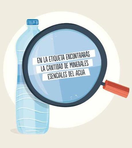 leer etiquetas agua mineral para saber cual es la mejor agua mineral para el embarazo y lactancia