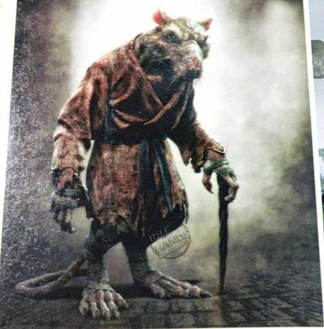 SHREDDER Y SPLINTER EN LAS NUEVAS PIEZAS DE ARTE CONCEPTUAL DE NINJA TURTLES