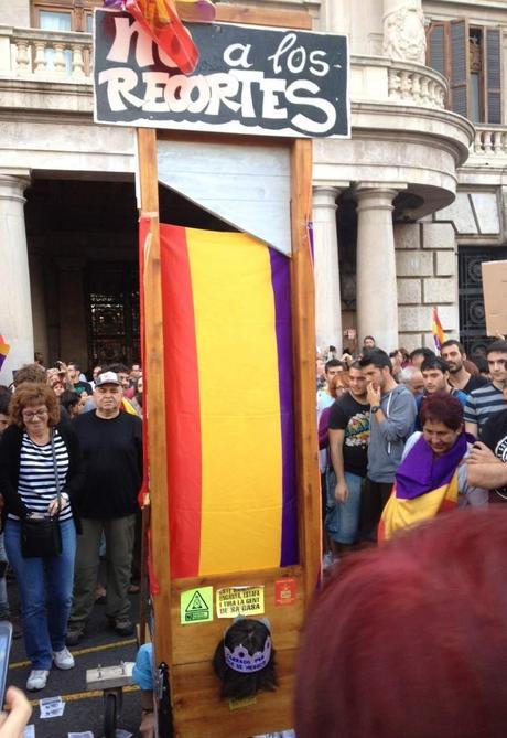España protesta por  referendum