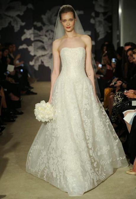 Vestidos de novia 2015 de Carolina Herrera: elegancia y clasicismo para novias soñadoras