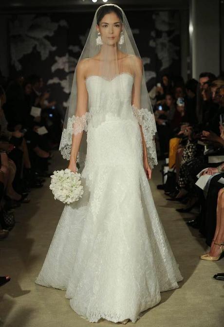 Vestidos de novia 2015 de Carolina Herrera: elegancia y clasicismo para novias soñadoras