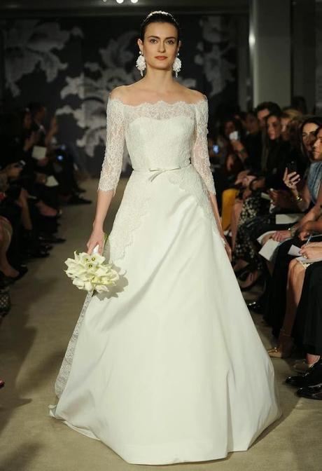 Vestidos de novia 2015 de Carolina Herrera: elegancia y clasicismo para novias soñadoras