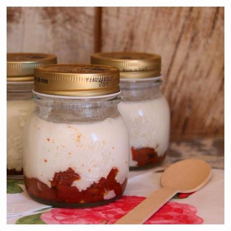 panna cotta al gorgonzola con tomates ital