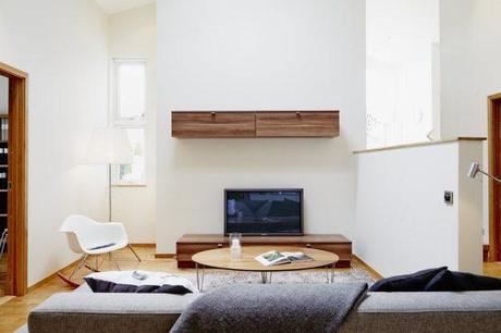 El lujo del roble y la luz suelo de madera de roble roble decoración estilo nórdico escandinavo decoración nórdica ligera decoración nórdica campana extractora gigante blog decoración de interiores acabados exteriores interiores madera acabados de lujo decoración