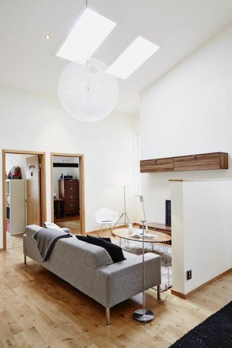 El lujo del roble y la luz suelo de madera de roble roble decoración estilo nórdico escandinavo decoración nórdica ligera decoración nórdica campana extractora gigante blog decoración de interiores acabados exteriores interiores madera acabados de lujo decoración