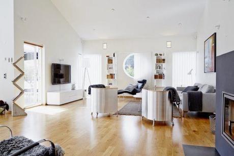 El lujo del roble y la luz suelo de madera de roble roble decoración estilo nórdico escandinavo decoración nórdica ligera decoración nórdica campana extractora gigante blog decoración de interiores acabados exteriores interiores madera acabados de lujo decoración