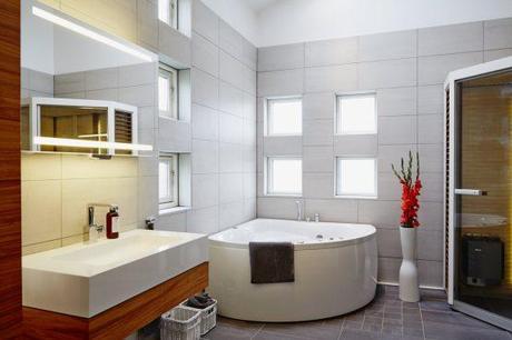 El lujo del roble y la luz suelo de madera de roble roble decoración estilo nórdico escandinavo decoración nórdica ligera decoración nórdica campana extractora gigante blog decoración de interiores acabados exteriores interiores madera acabados de lujo decoración