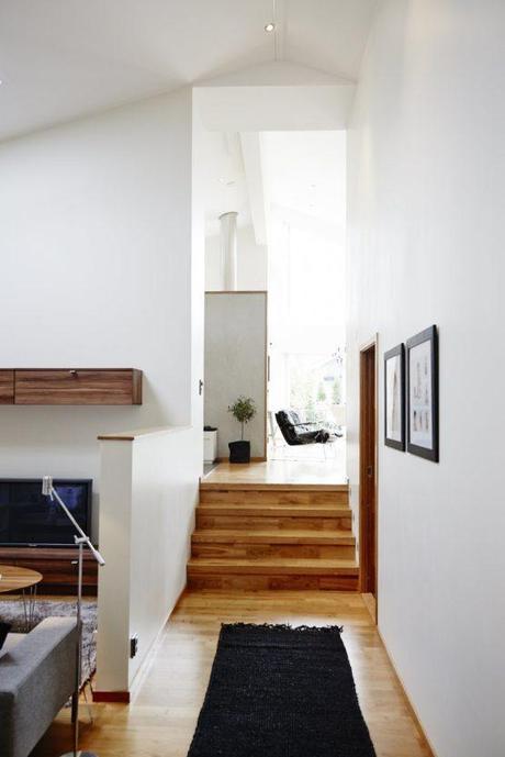 El lujo del roble y la luz suelo de madera de roble roble decoración estilo nórdico escandinavo decoración nórdica ligera decoración nórdica campana extractora gigante blog decoración de interiores acabados exteriores interiores madera acabados de lujo decoración