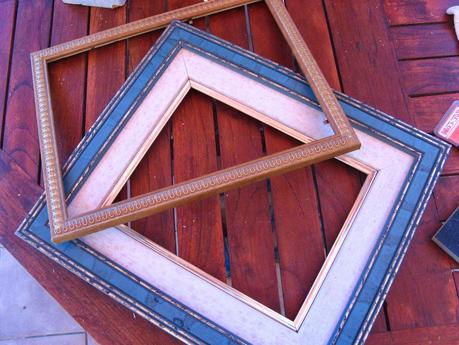 Reciclaje de unos marcos