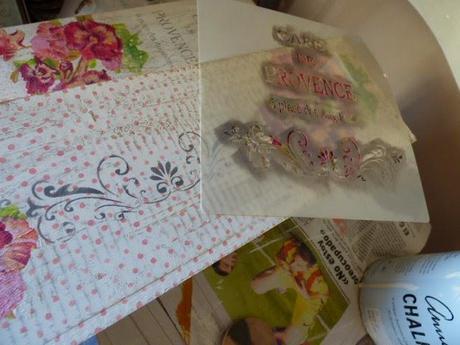 Pensamientos....en una caja de vino