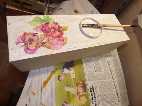 Pensamientos....en una caja de vino