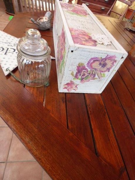 Pensamientos....en una caja de vino