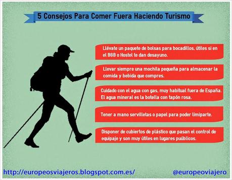 5 Consejos para Comer en Lugares Publicos cuando haces Turismo