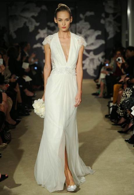 Vestidos de novia 2015 de Carolina Herrera: elegancia y clasicismo para novias soñadoras