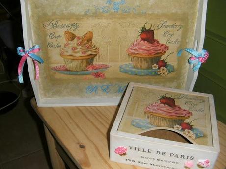 Novedad:Servilletas decoradas, a la venta