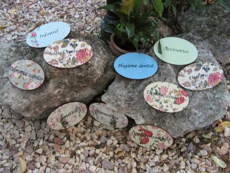 Placas para una herboristeria en La Coruña