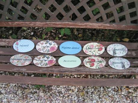 Placas para una herboristeria en La Coruña
