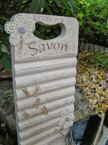 Tablas de lavar decoradas