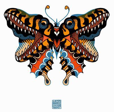 Tres dinosaurios de Lennard Schuurmans