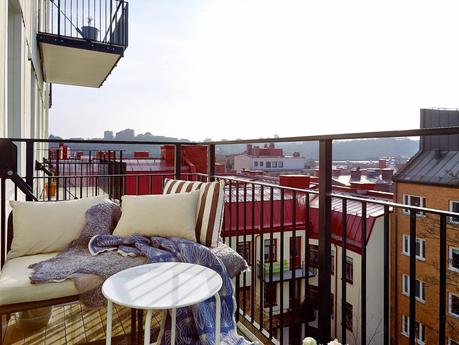 Un apartamento alegre y fresco, ideal para el verano