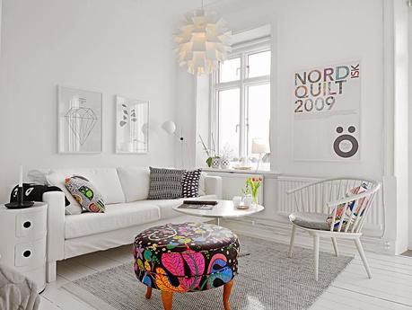 Un apartamento alegre y fresco, ideal para el verano