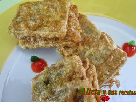 TRONCOS DE ACELGA RELLENOS