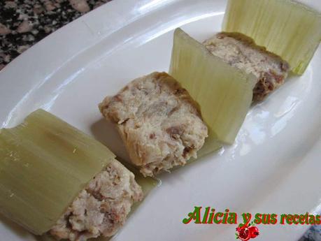 TRONCOS DE ACELGA RELLENOS