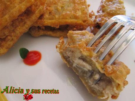 TRONCOS DE ACELGA RELLENOS