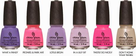 Colección City Flourish de China Glaze