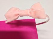 Diadema lazo terciopelo.