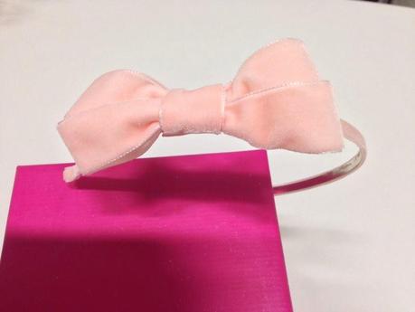 DIADEMA LAZO TERCIOPELO.