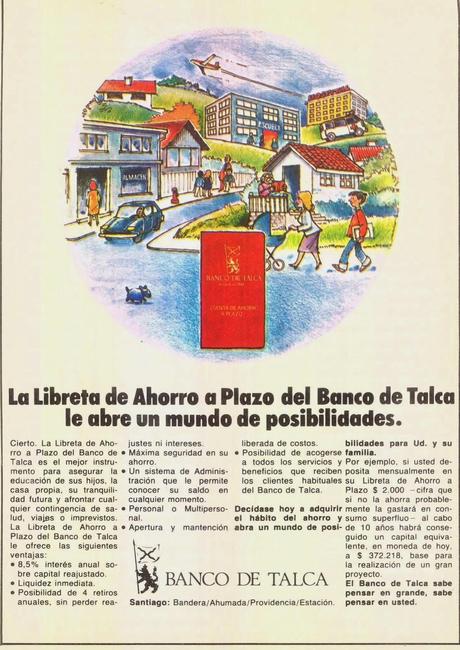 REVISTA SELECCIONES DEL READER'S DIGEST: BANCO DE TALCA.