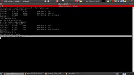 Hacking con Python Parte 18 – Módulo FTPLib para acceder a servidores FTP